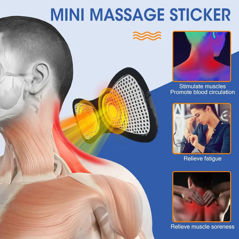 Massageador elétrico de pescoço EMS