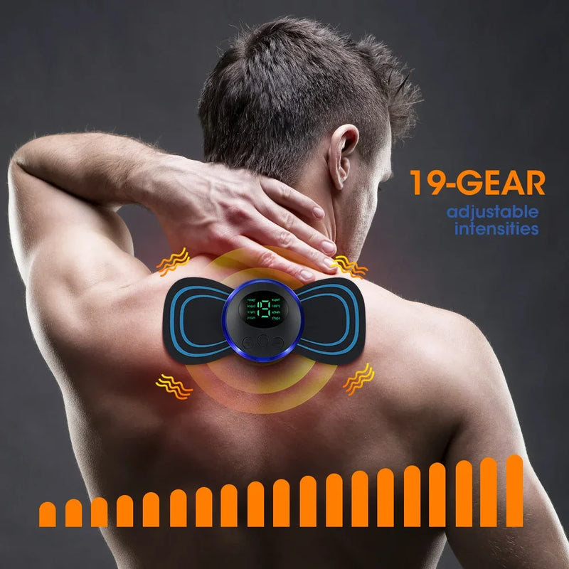 Massageador elétrico de pescoço EMS