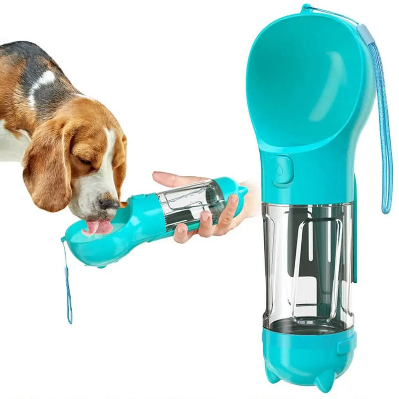 Garrafa Portátil 3 em 1 para Pets