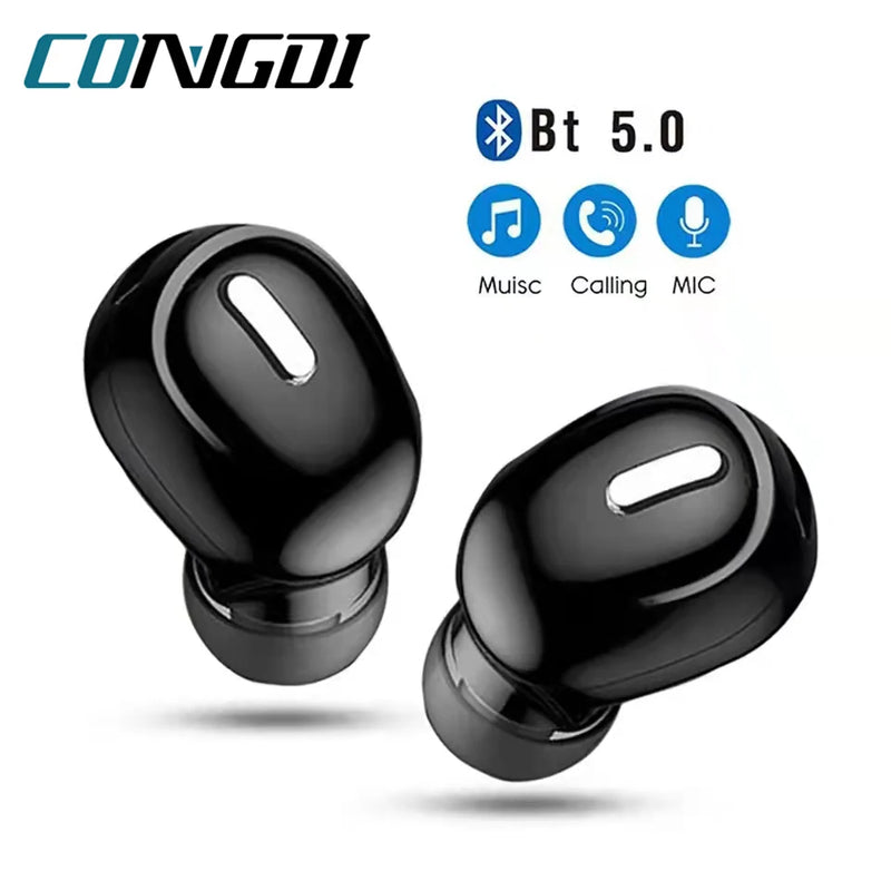 Fone de ouvido sem fio X9 com microfone