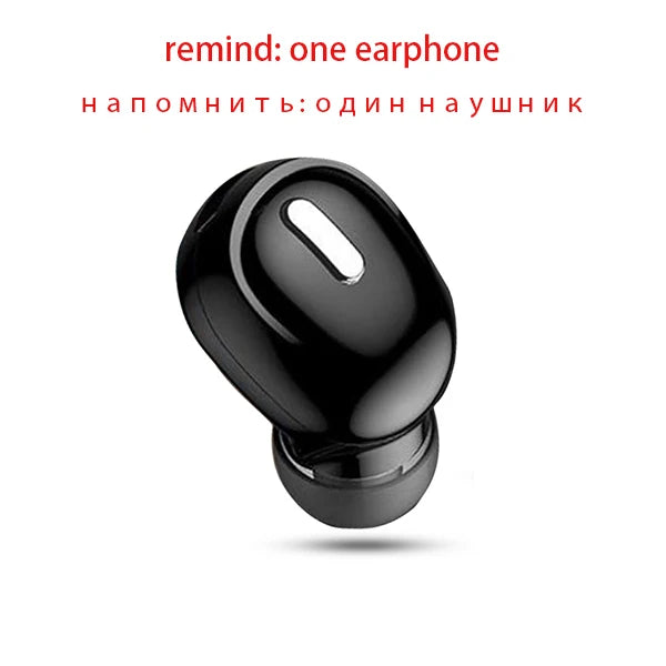 Fone de ouvido sem fio X9 com microfone