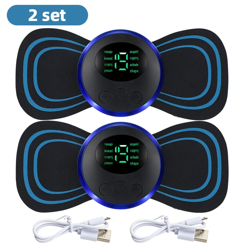 Massageador elétrico de pescoço EMS