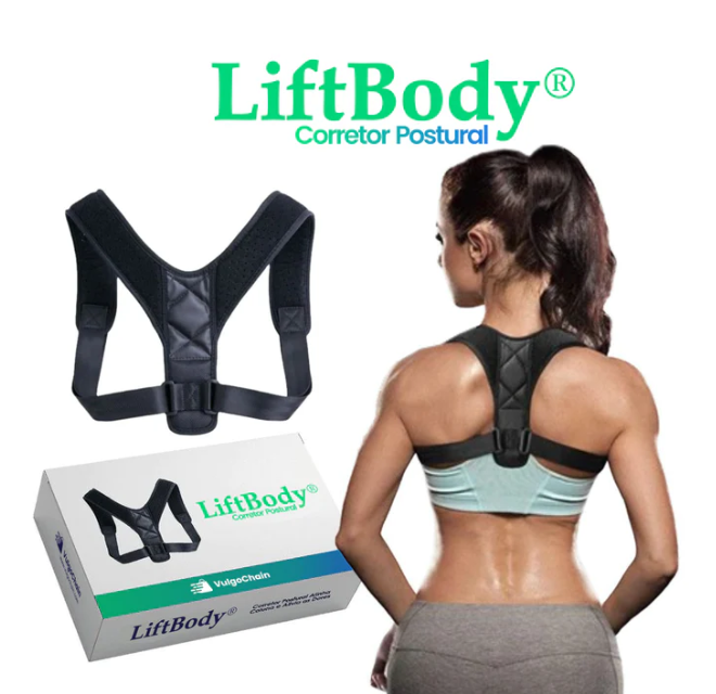 Corretor postural LiftBody pague 1 leve 2