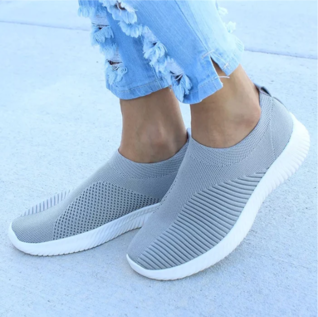 BLY Tênis Meia Feminino Tricot Confort