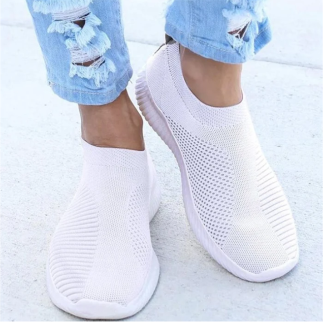 BLY Tênis Meia Feminino Tricot Confort