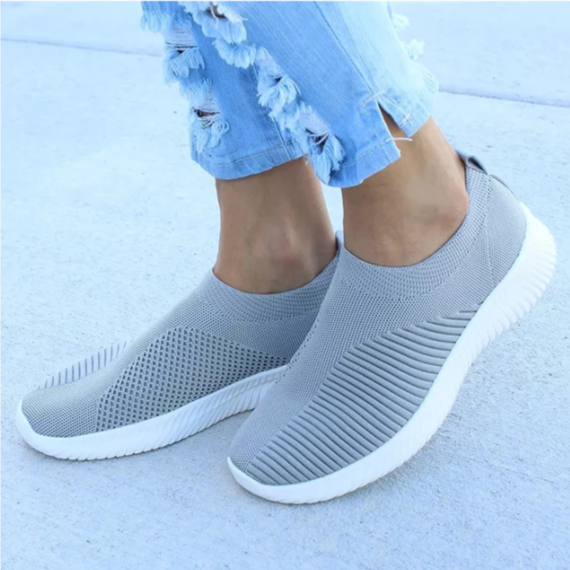 BLY Tênis Meia Feminino Tricot Confort