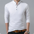 Camiseta Masculina Manga Longa Modelo Casual