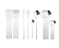 Jogo de Talheres Inox 24 Peças Premium